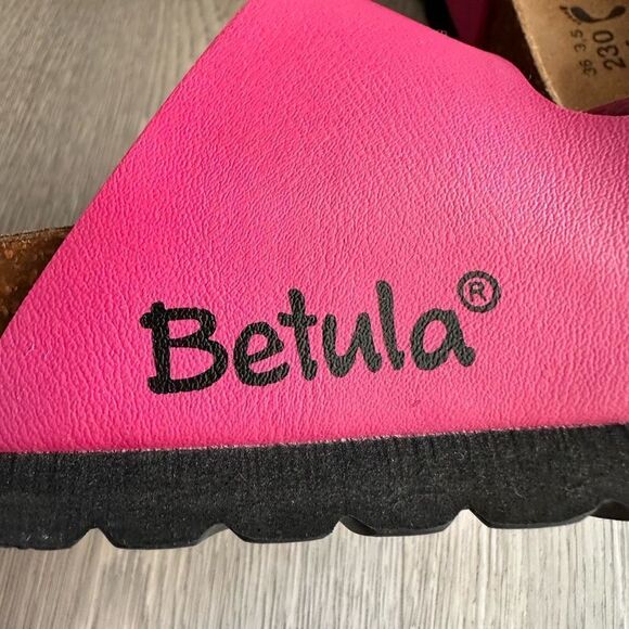 Betula by Birkenstock Hot Pink Arizona Sandals - Picture 4 of 10